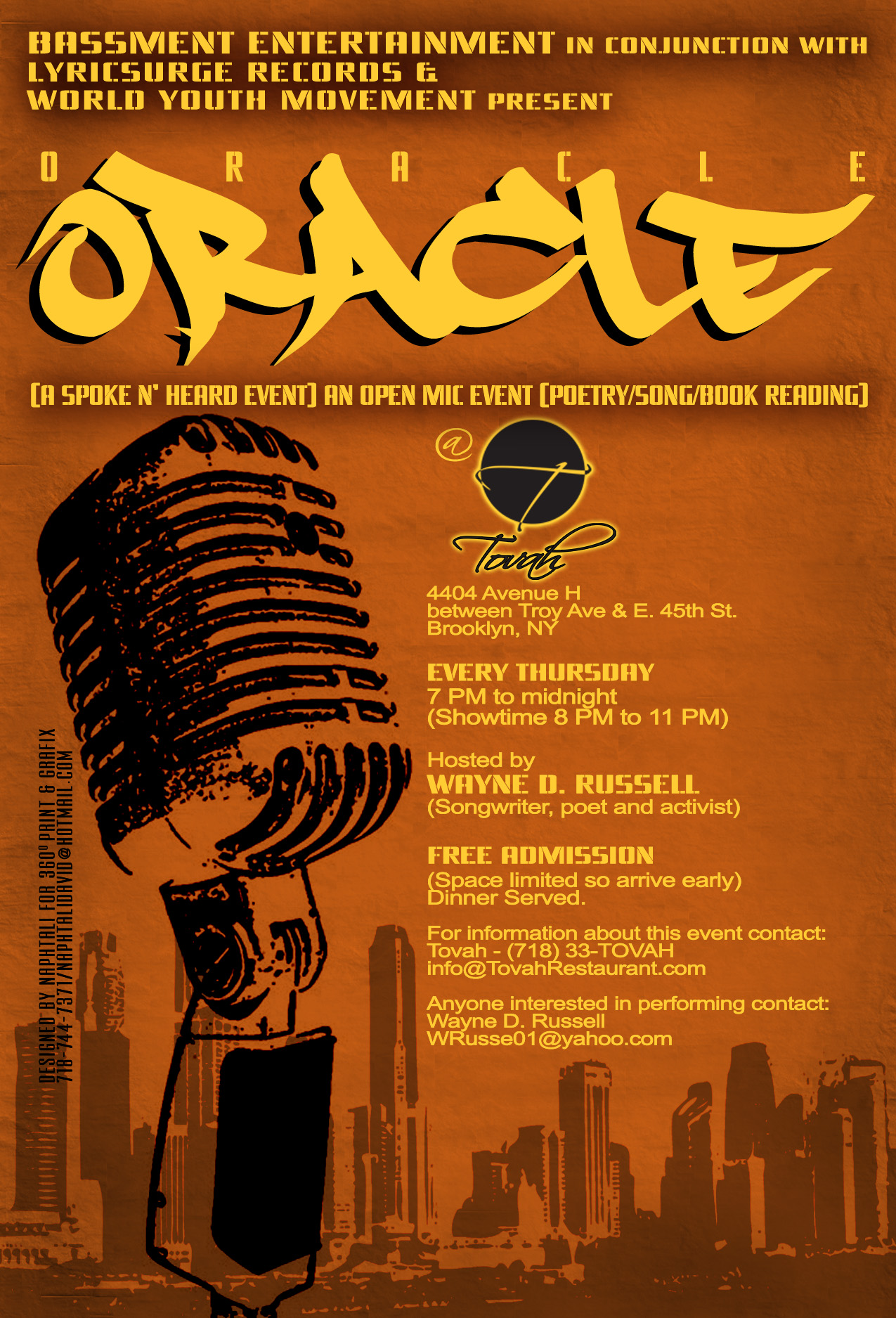 Oracle (A Spoke N' Heard Event)
